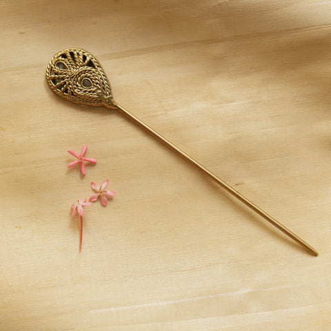 Handmade Dokra Hair Pin