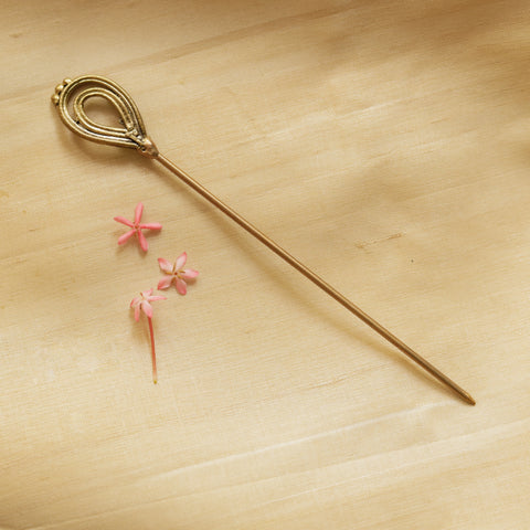 Handmade Dokra Hair Pin