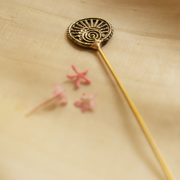 Handmade Dokra Hair Pin