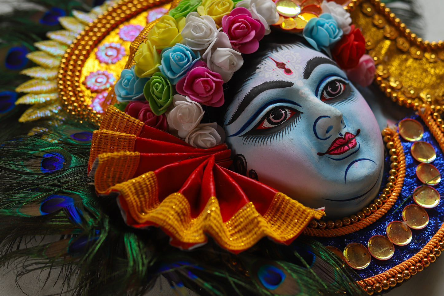 Lord Krishna Chhau Mask