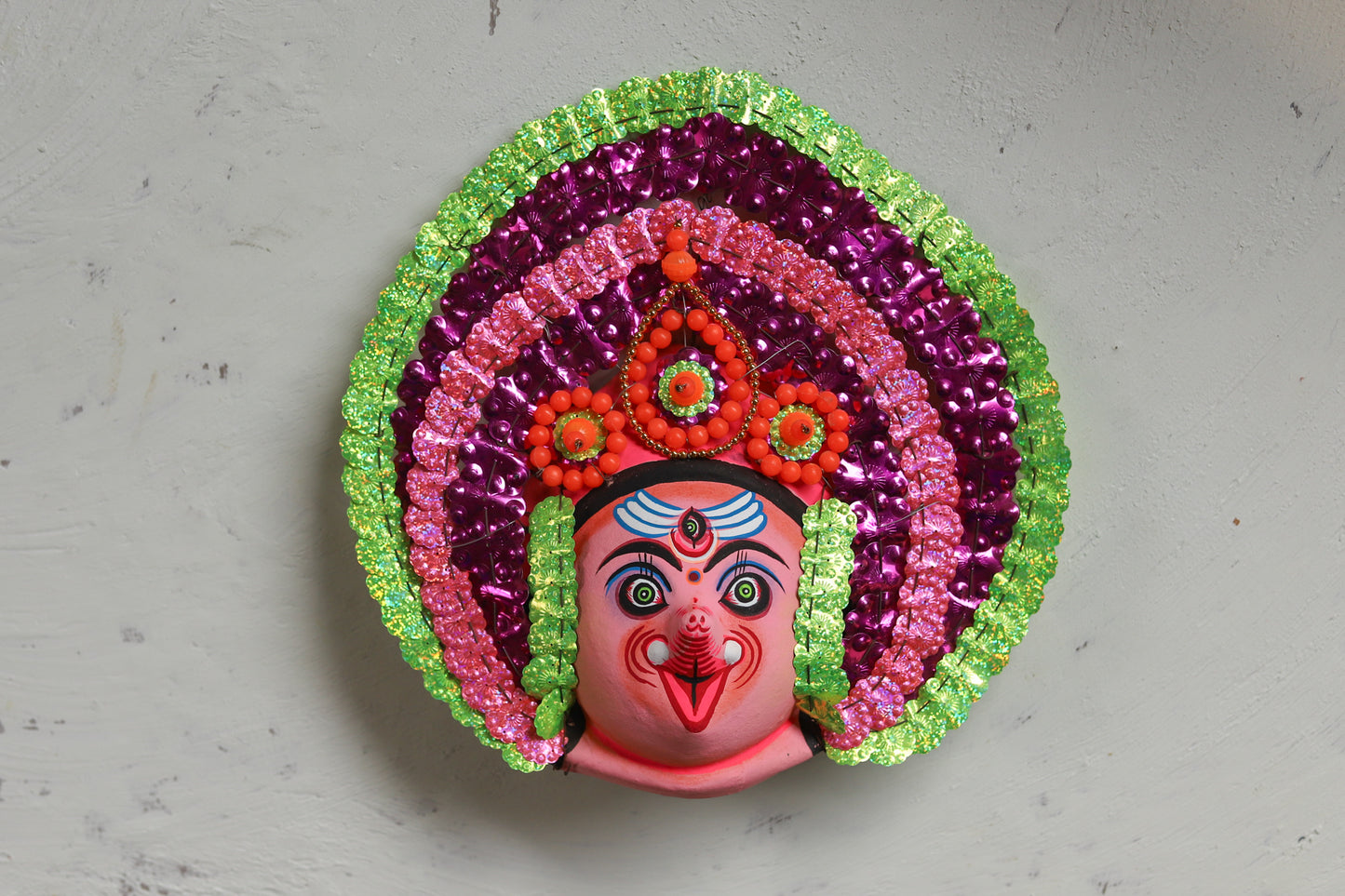 Handmade (Mukhauta) Chhau Mask - Lord Ganesh