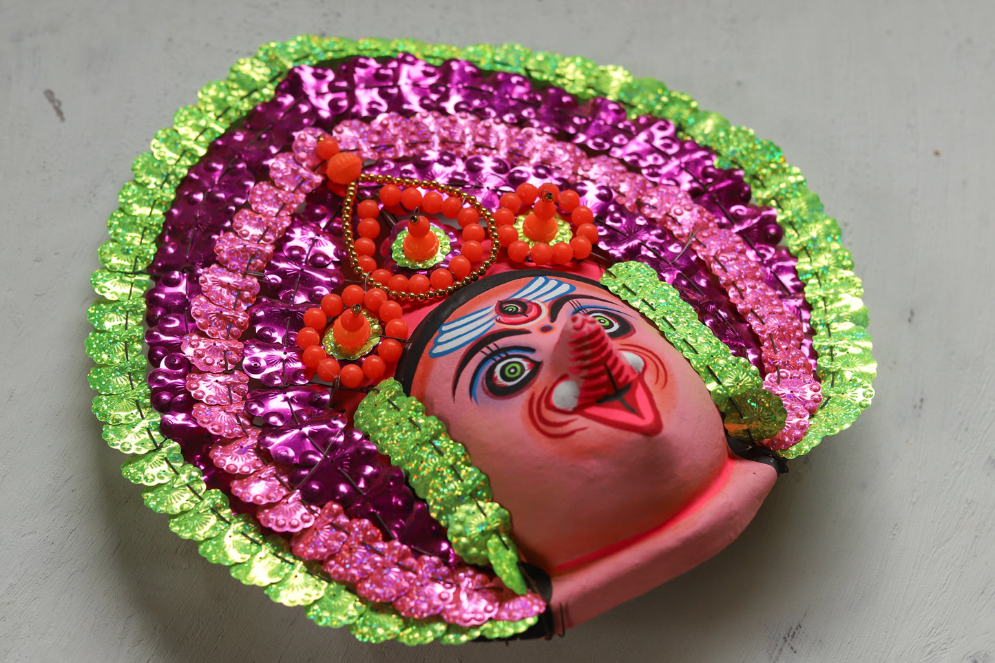 Handmade (Mukhauta) Chhau Mask - Lord Ganesh