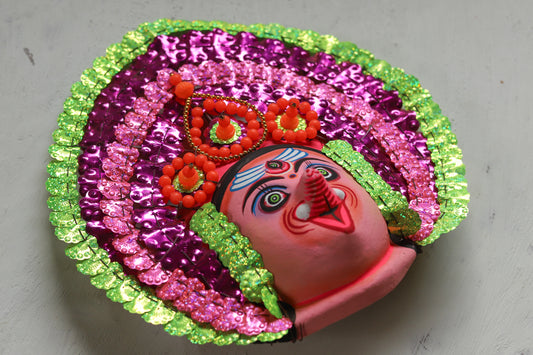 Handmade (Mukhauta) Chhau Mask - Lord Ganesh