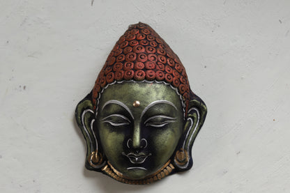 Handmade (Mukhauta) Chhau Mask - Lord Buddha