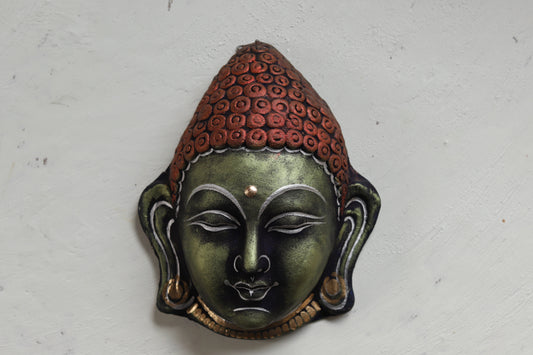 Handmade (Mukhauta) Chhau Mask - Lord Buddha