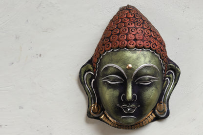 Handmade (Mukhauta) Chhau Mask - Lord Buddha