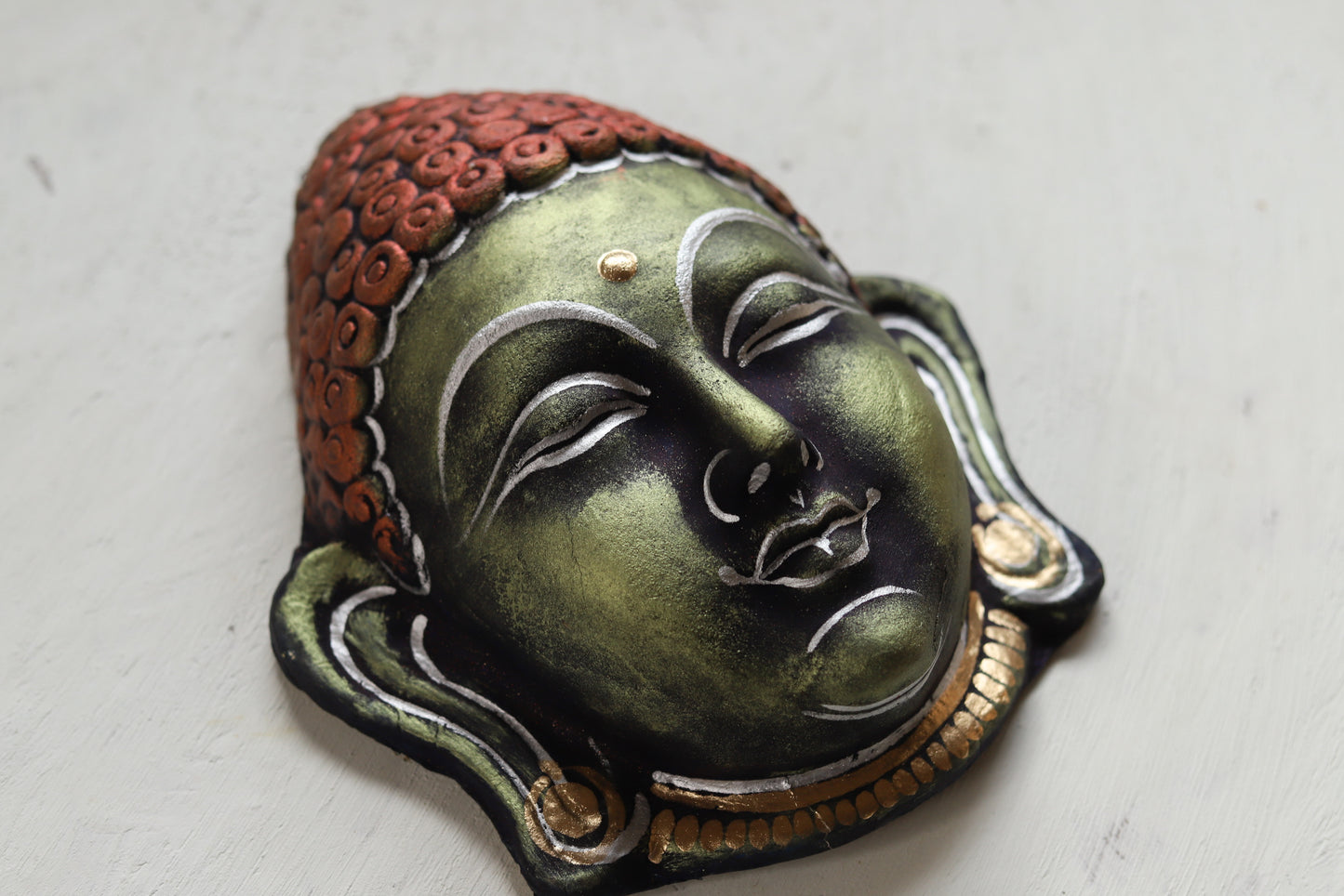 Handmade (Mukhauta) Chhau Mask - Lord Buddha
