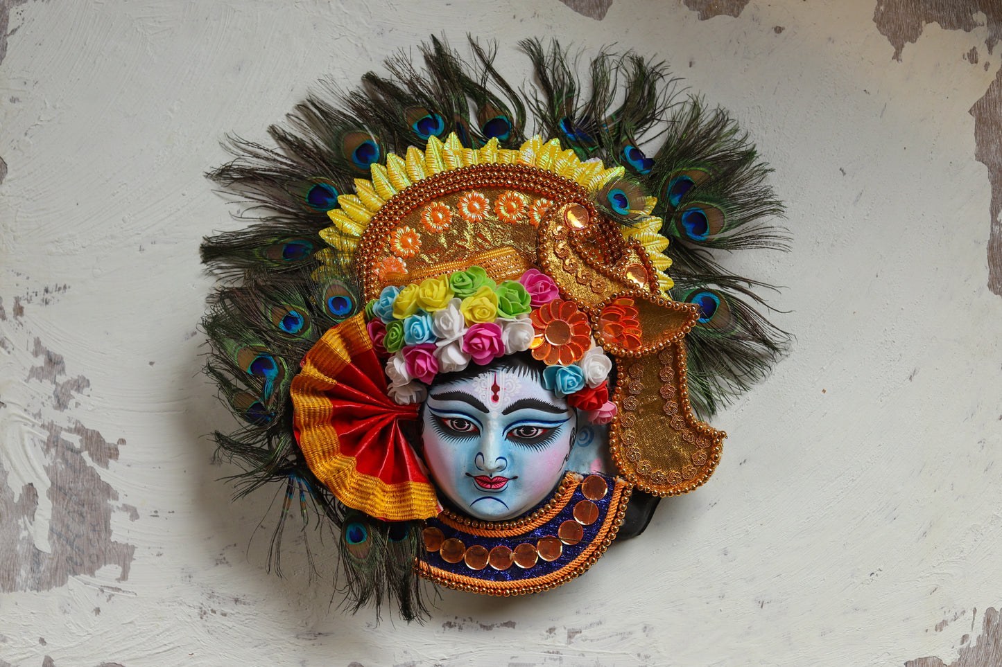Lord Krishna Chhau Mask