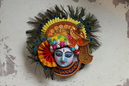 Lord Krishna Chhau Mask