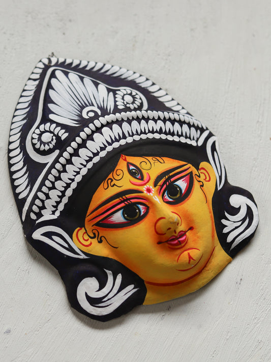 Handmade (Mukhauta) Chhau Mask - Durga Goddess