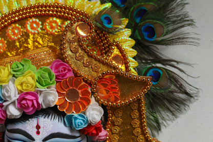 Lord Krishna Chhau Mask