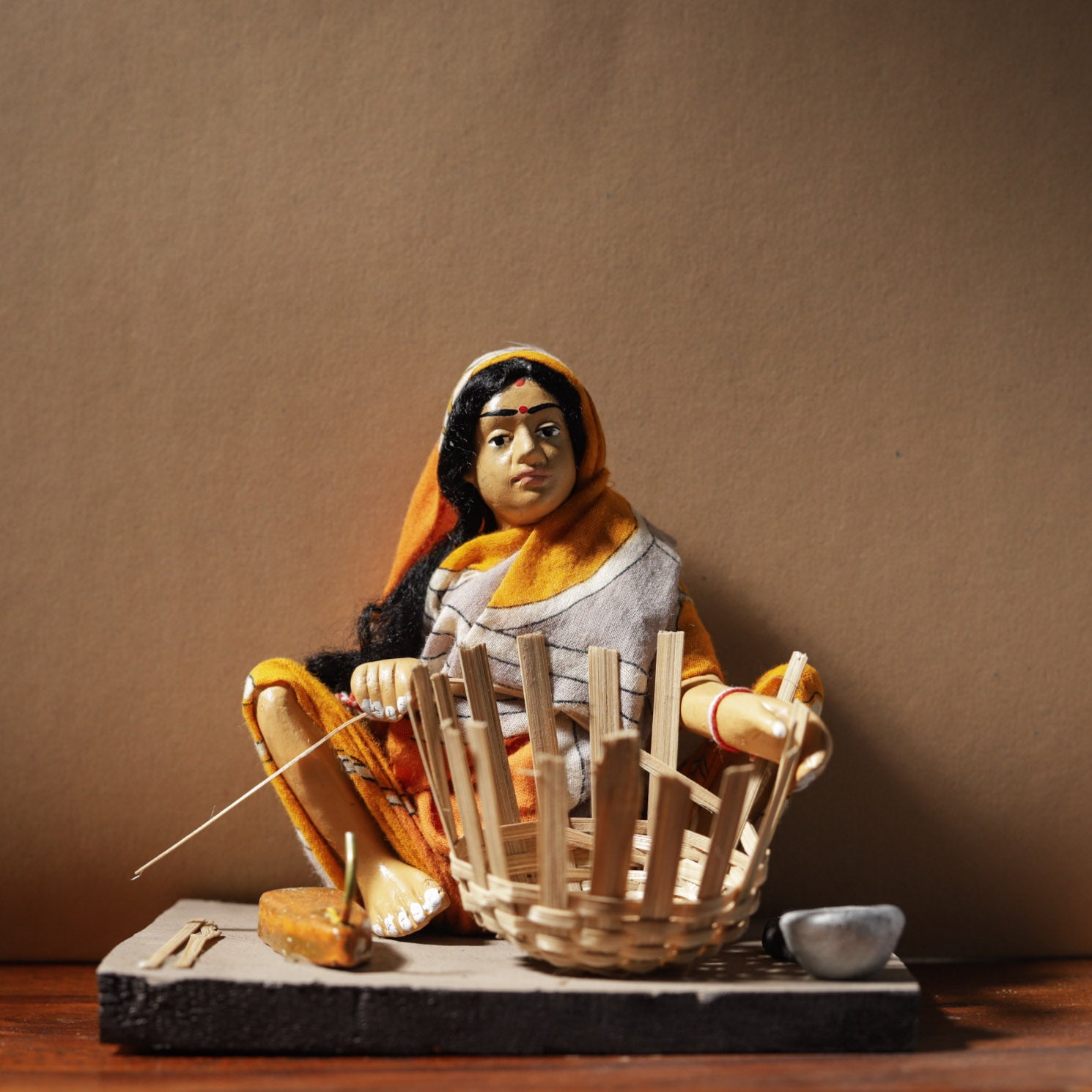 Bengal Clay Villager Model