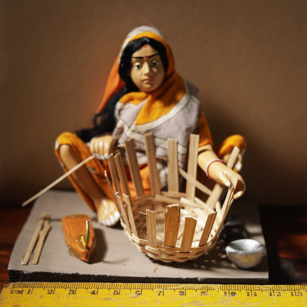 Bengal Clay Villager Model