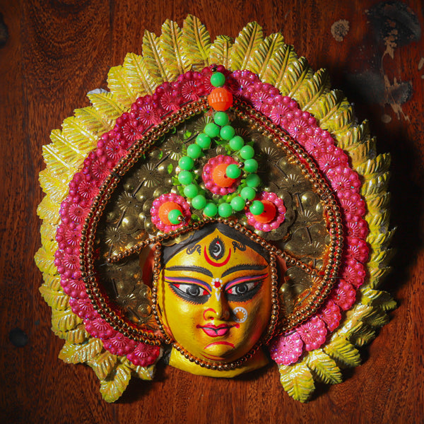 Handmade (Mukhauta) Chhau Mask - Durga