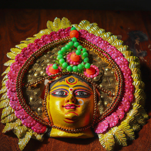 Handmade (Mukhauta) Chhau Mask - Durga