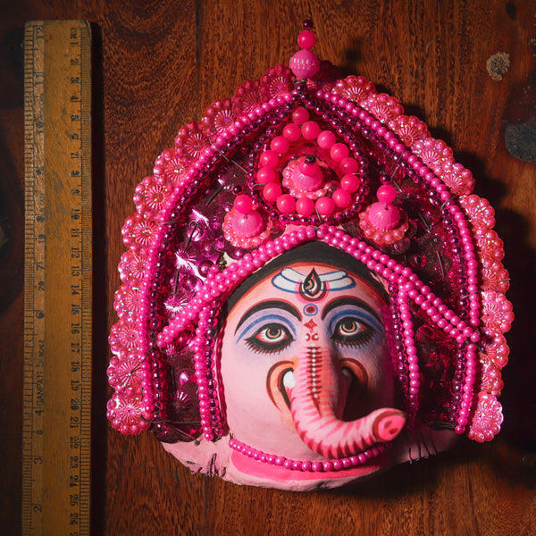 Handmade (Mukhauta) Chhau Mask - Lord Ganesh