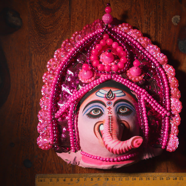 Handmade (Mukhauta) Chhau Mask - Lord Ganesh