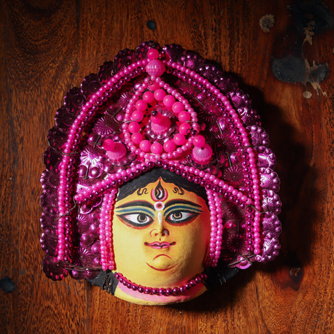 Handmade (Mukhauta) Chhau Mask - Durga