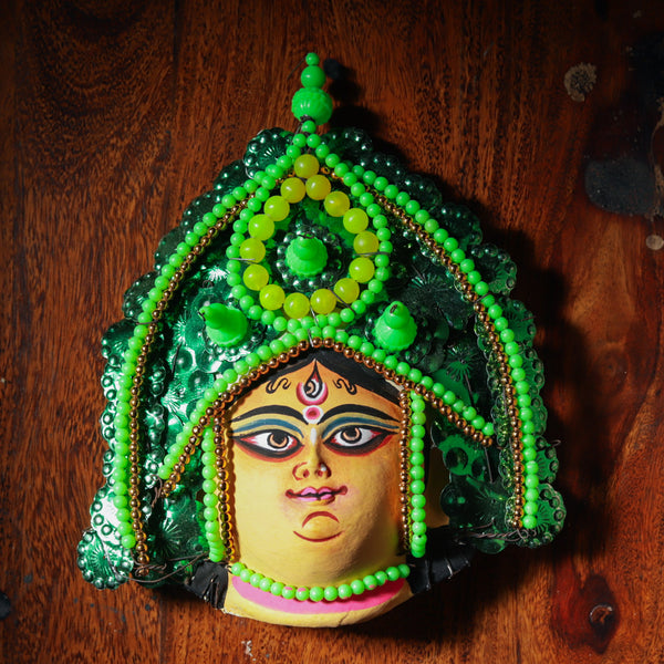 Handmade (Mukhauta) Chhau Mask - Durga