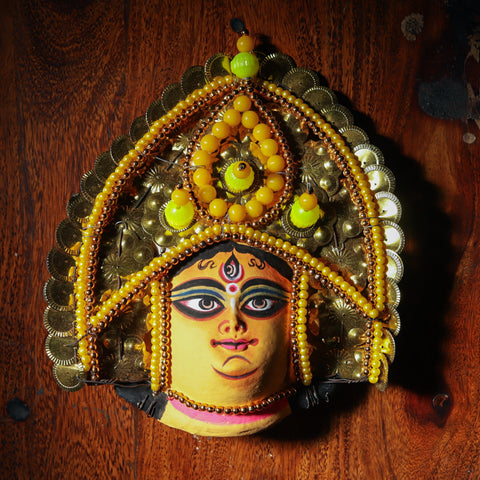 Handmade (Mukhauta) Chhau Mask - Durga Maa