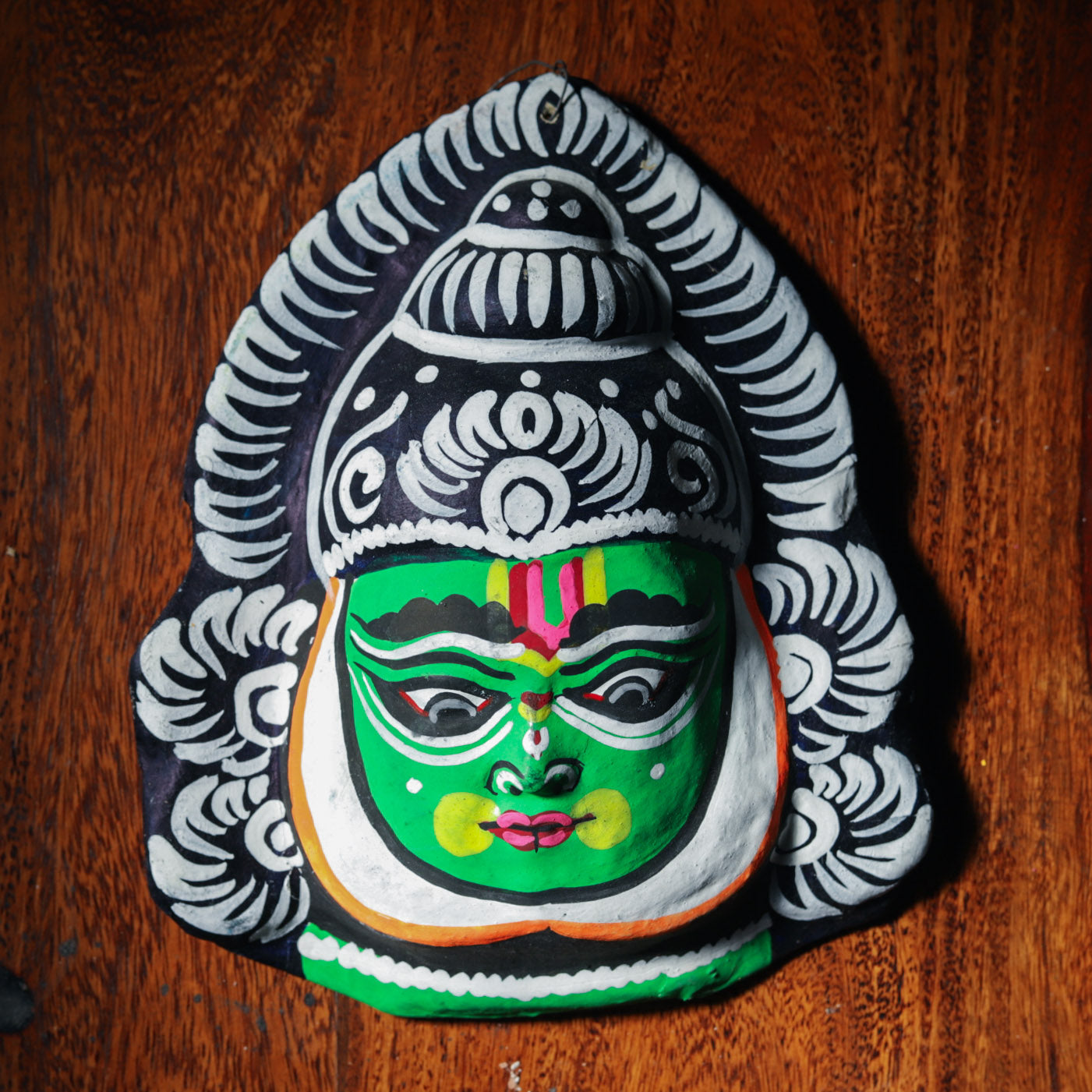 Handmade (Mukhauta) Chhau Mask - Kathakali