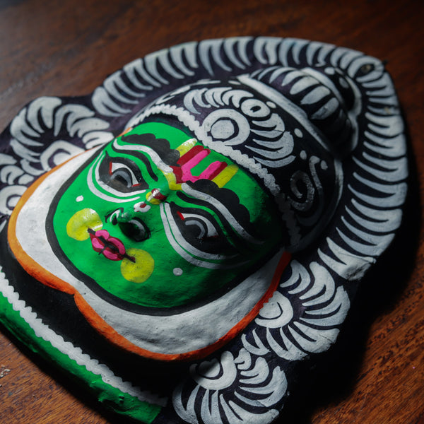 Handmade (Mukhauta) Chhau Mask - Kathakali