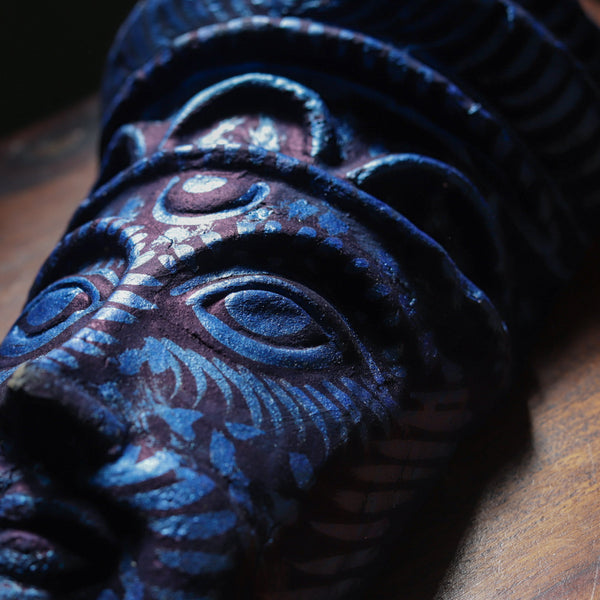 Handmade (Mukhauta) Chhau Mask - Evil Eye