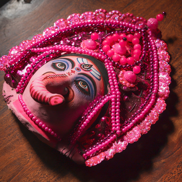 Handmade (Mukhauta) Chhau Mask - Lord Ganesh