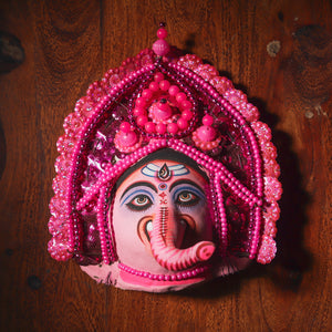 Handmade (Mukhauta) Chhau Mask - Lord Ganesh