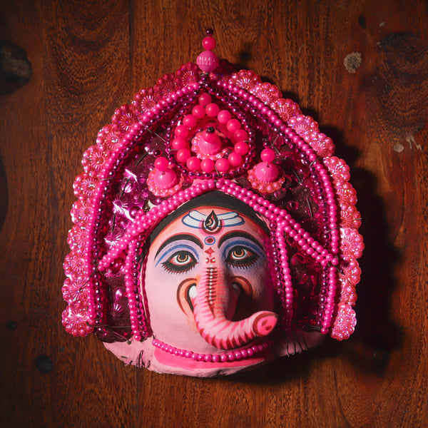 Handmade (Mukhauta) Chhau Mask - Lord Ganesh