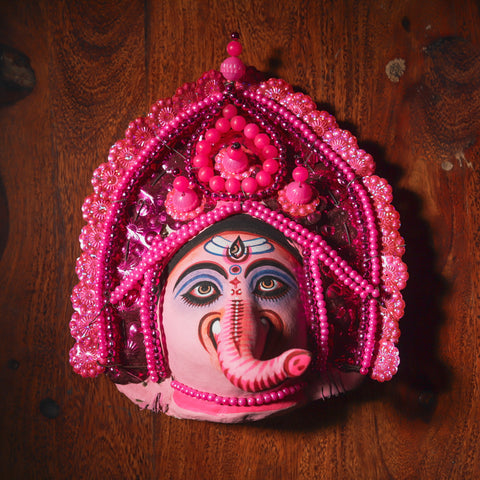 Handmade (Mukhauta) Chhau Mask - Lord Ganesh