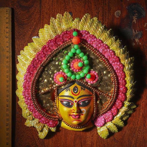 Handmade (Mukhauta) Chhau Mask - Durga