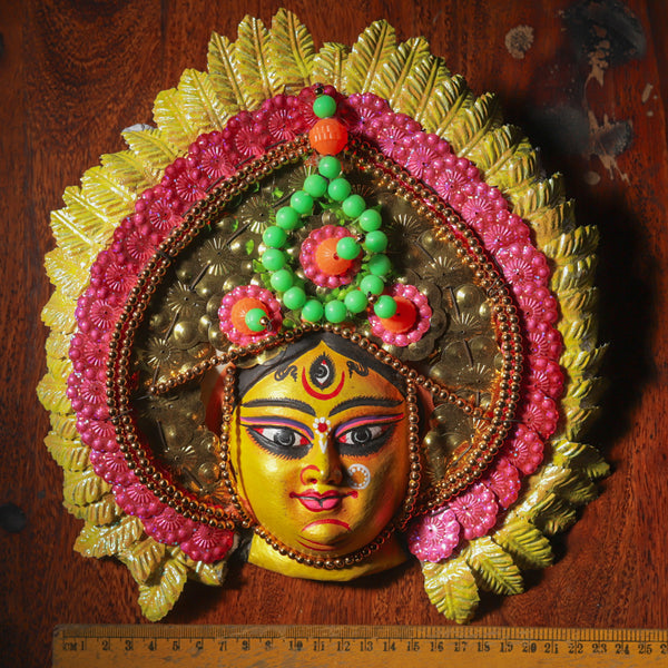 Handmade (Mukhauta) Chhau Mask - Durga