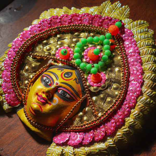 Handmade (Mukhauta) Chhau Mask - Durga