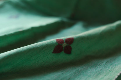 Bengal's Handwoven Cotton Fabric/ Yardage in Jamdani design