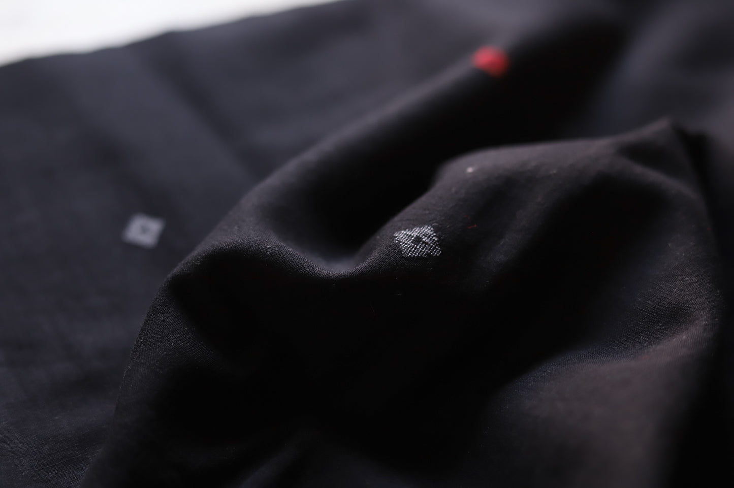 Bengal's Handwoven Cotton Fabric/ Yardage in Jamdani design