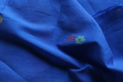 Bengal's Handwoven Cotton Fabric/ Yardage in Jamdani design