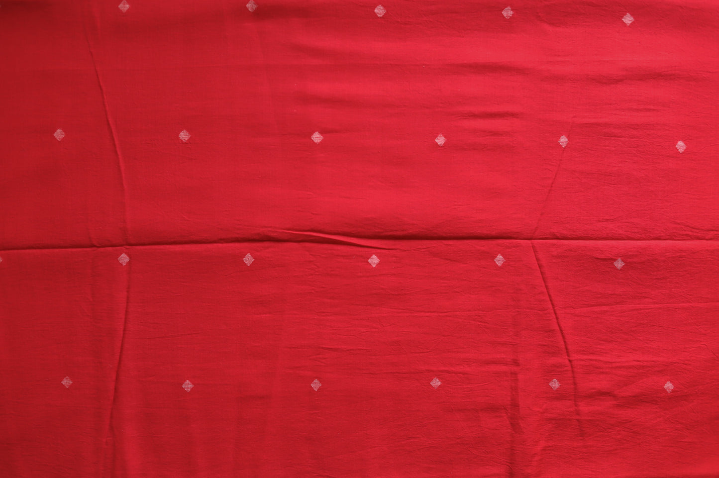 Bengal's Handwoven Cotton Fabric/ Yardage in Jamdani design