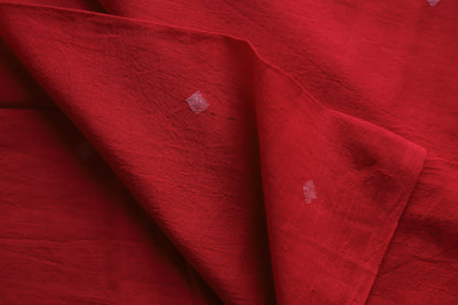 Bengal's Handwoven Cotton Fabric/ Yardage in Jamdani design