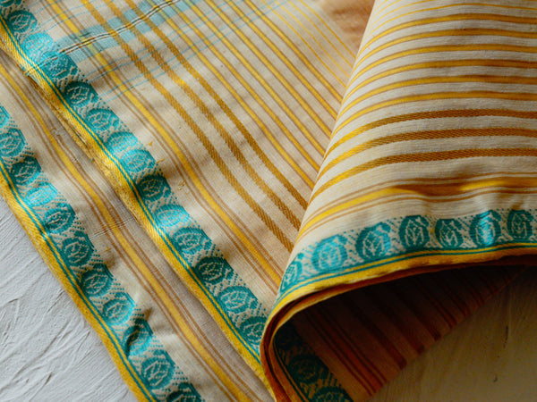 Bengal Handwoven Tangail Dhoti (Dhuti)