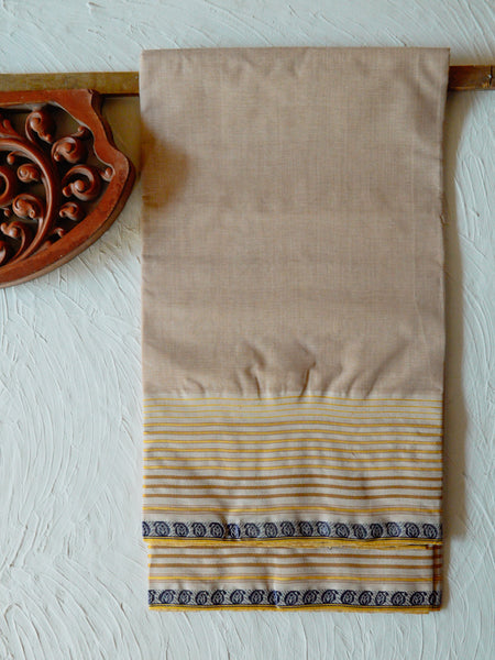 Bengal Handwoven Tangail Dhoti (Dhuti)