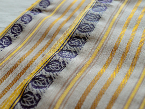 Bengal Handwoven Tangail Dhoti (Dhuti)