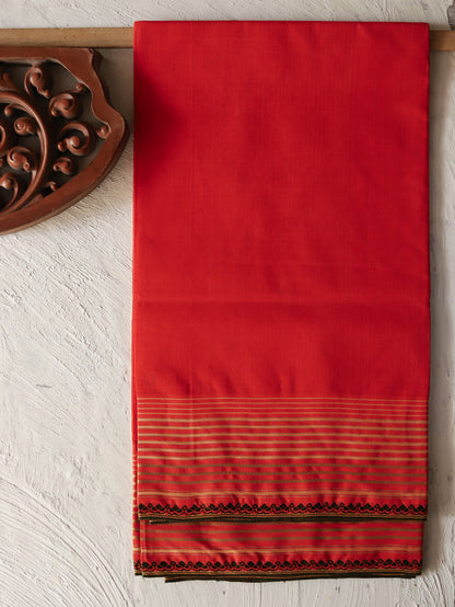 Bengal Handwoven Tangail Dhoti (Dhuti)