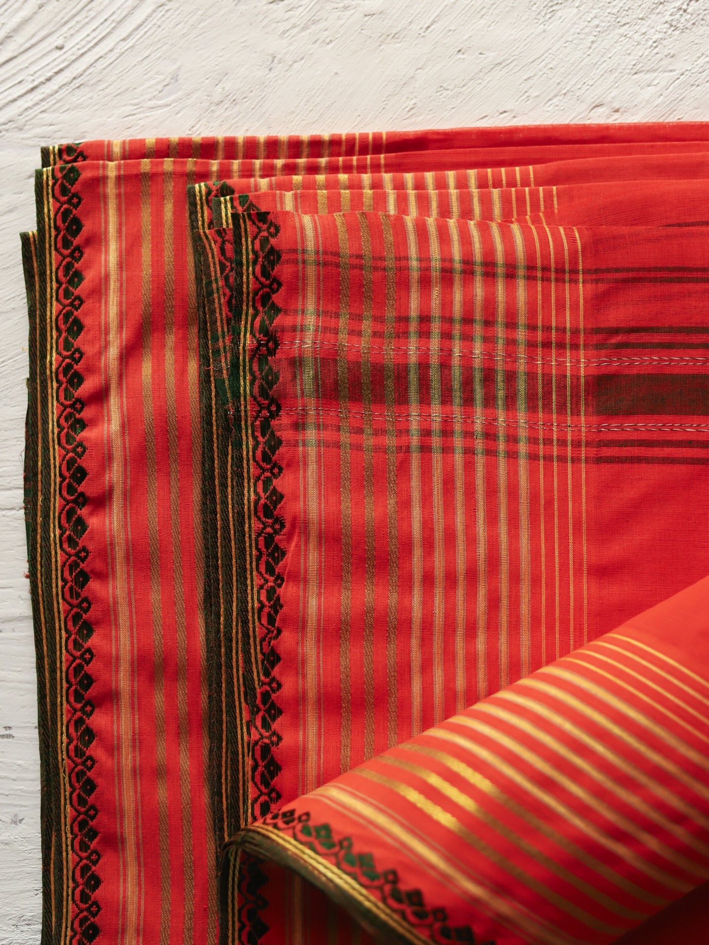 Bengal Handwoven Tangail Dhoti (Dhuti)