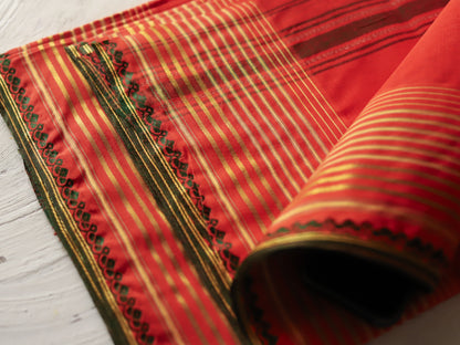 Bengal Handwoven Tangail Dhoti (Dhuti)
