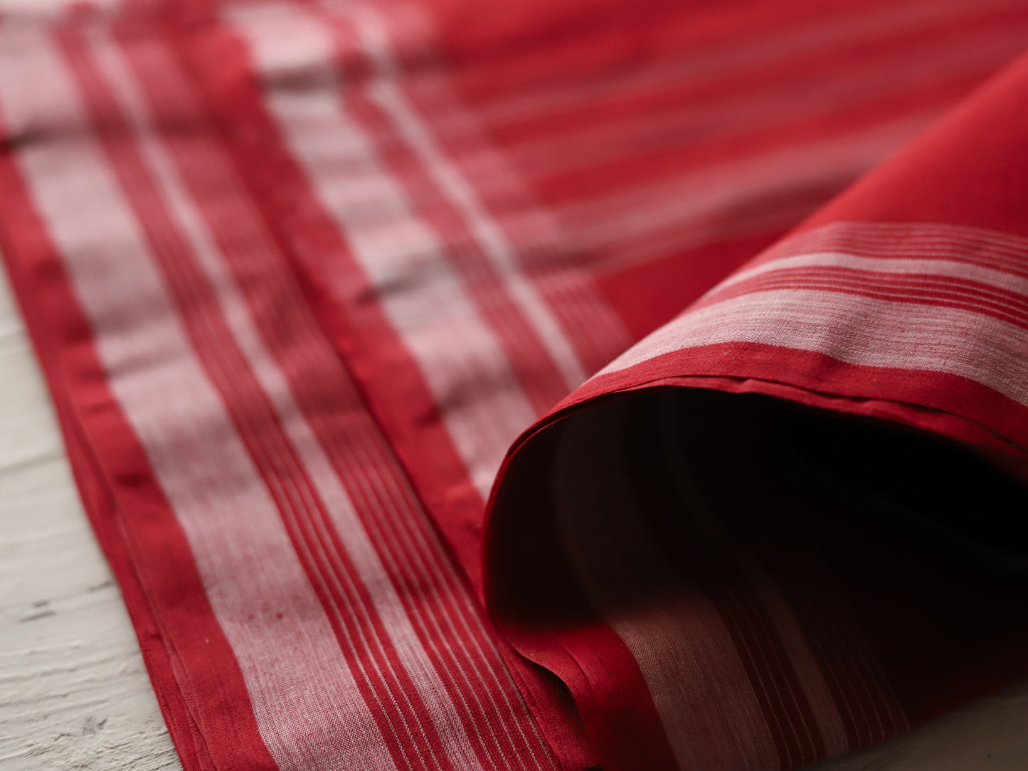 Bengal Handwoven Tangail Dhoti (Dhuti)