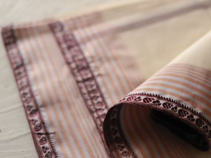 Bengal Handwoven Tangail Dhoti (Dhuti)
