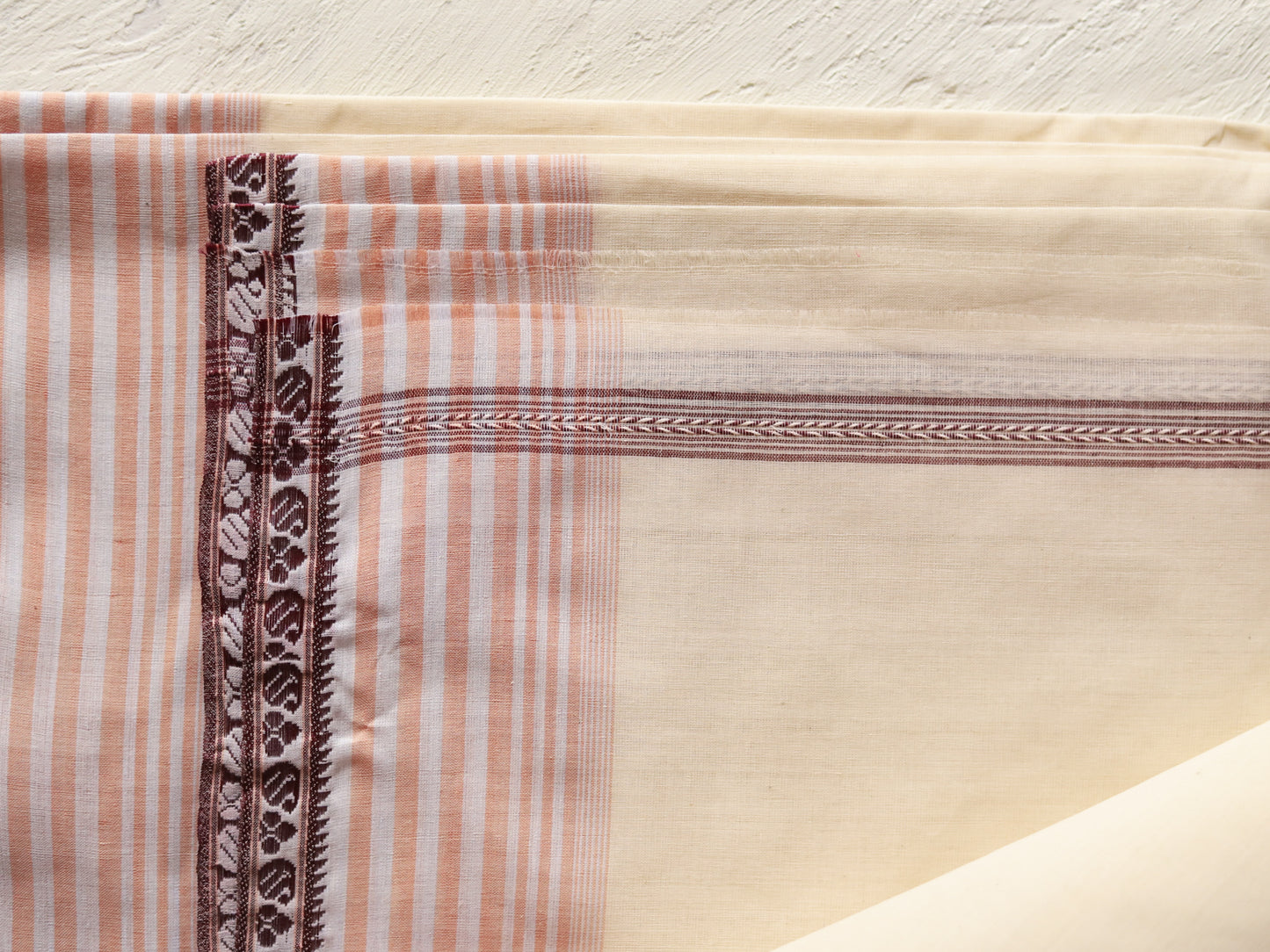 Bengal Handwoven Tangail Dhoti (Dhuti)