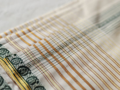 Bengal Handwoven Tangail Dhoti (Dhuti)