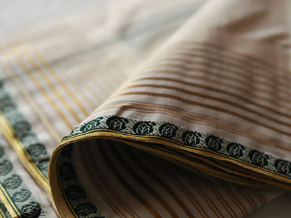 Bengal Handwoven Tangail Dhoti (Dhuti)